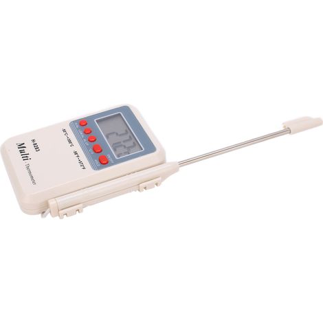 H 9283 Lebensmittelthermometer mit Sonde, elektronisches Temperaturmessgerät für Küche und Haushalt, Labor (1/5)