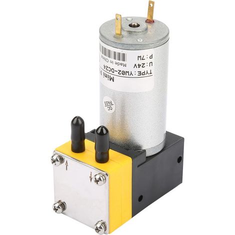 Pompa a membrana miniaturizzata da 24 V, pompa per vuoto da 0,4-1 l/min per aria/liquido (1/5)
