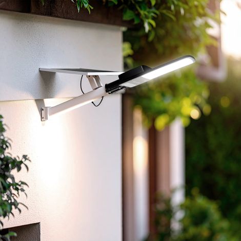 Lampione LED Solare 1800 lm 120 lm/W Serbal con Sensore Crepuscolare 4000K Bianco Naturale (1/5)