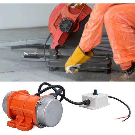 Moteur Vibrant sans Balai 12V 4000RPM pour Béton avec Vitesse Réglable IP65 Mini Vibreur de Sable pour Mélangeur de Béton - KZQ (1/5)