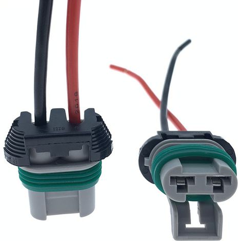 Kompatibel mit dem elektronischen Lüftersteuergerät (Stecker und Kabelanschluss) des Motorlüftermoduls von Ford Edge, Fiesta und Focus. (1/4)