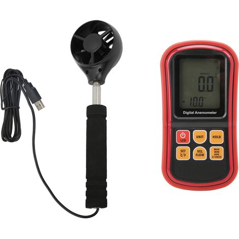 Anémomètre numérique portable haute précision 8909 pour la voile, la pêche et la randonnée (1/5)