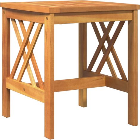 Beistelltisch Braun Massivholz Akazie