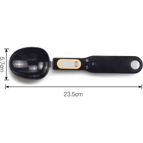 Cuillère à mesurer électronique 500g – Précision 0.1g – Écran LCD – 4 unités g/oz/ct/gn – Balance de cuisine compacte (1/4)