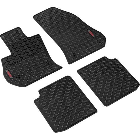 Pilot, set tappeti su misura in eco gomma - compatibile per Fiat 500L (09/1205/17) (1/5)