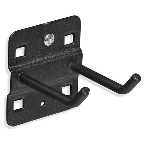 Gancho doble, para carro de taller (74 mm)  DOGHER 013-021