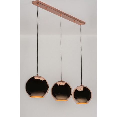 [NEUWERTIG] B-Ware emob Glory Koper Hängeleuchte Pendelleuchte Hängeleuchte Lampe Kupferfarben 3335 (1/2)