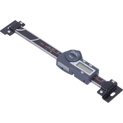 Horizontaler digitaler Messschieber (IP54), digitales LCD-Lineal mit Nullpunkt- und Datenhaltefunktion, Präzisionsmesswerkzeug 0–100 mm / 0–3,9 Zoll (1/5)