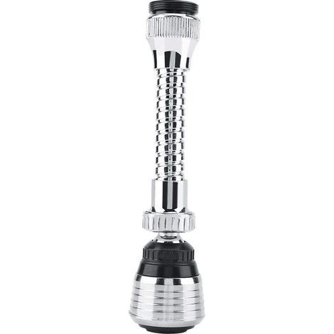 Évier Bubbler, Robinet Souple Bubbler Turbo Flex Évier 360 ° Jet d'eau de pulvérisation Dispositif d'économie d'eau Économiseur d'eau Système d'irrigation Goutte à Goutte Robinet d'évier (1/5)