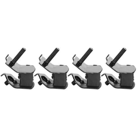 BUNTHAUS Cikonielf 4 Pièces Générateurs à Essence Amortissement Pieds Coussin de Fer Coussinets Anti-Vibration Support de Pied pour Générateur de Moteur à Essence Agricole 168F/170F 2KW-3KW