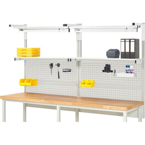 Rau System-Aufbau Komplettset 04, für Produktbreite 2500 mm, RAL7035/RAL7035 (1/2)