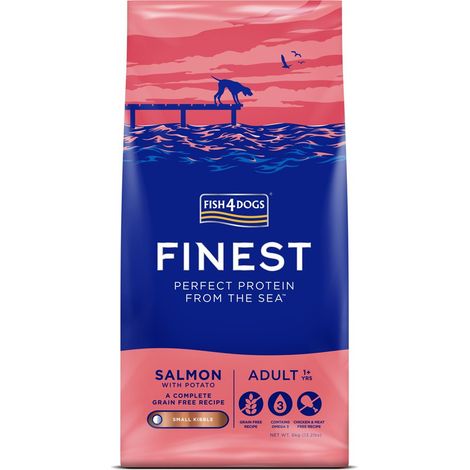 Fish4Dogs Finest Salmon Croquettes pour chien adulte 6 kg (1/2)