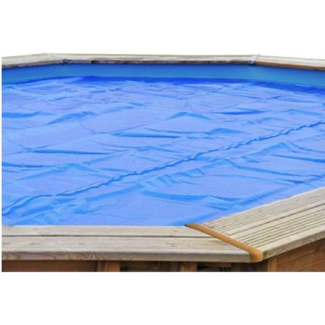 Sommerabdeckungen für WPC Gre Pools Oval 664x386 cm CVKPCO66