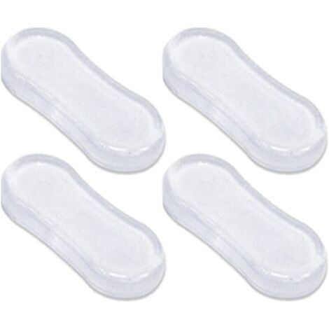 4 pièces - Ensemble de tampons pour abattant de toilette - Kit de remplacement universel pour pare-chocs de siège - ensemble de tampons pour abattant - amortisseur - ensemble de tampons - pièces (1/4)