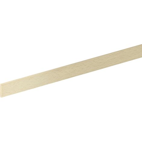 FN Neuhofer Flachleiste 95 cm 19 x 3 mm Buche Leisten (1/3)