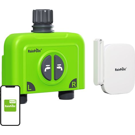 RainPoint WiFi 2-Zonen-Bewässerungssteuerung mit Gateway