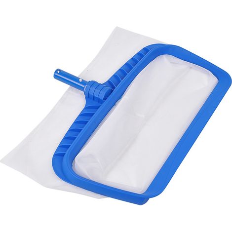 Deep-Water Pool Skimmer Net — Pond & Pool Leaf Catcher — Swimming Pool Cleaning Tool with Reinforced Mesh Bag (1/4)