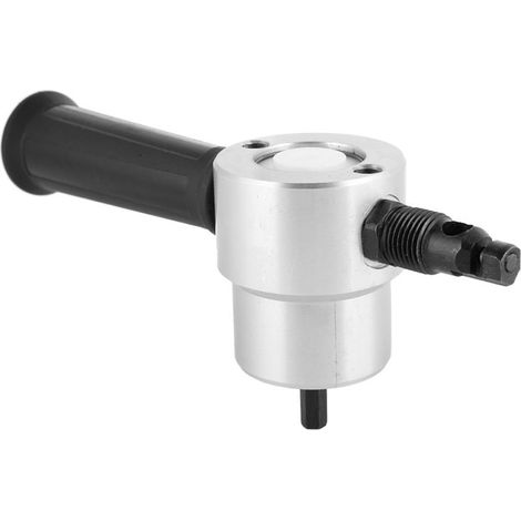 Ciseau burin électrique 160A pour tôle, découpeur à tête double, accessoire perceuse, outil de coupe métal (1/5)