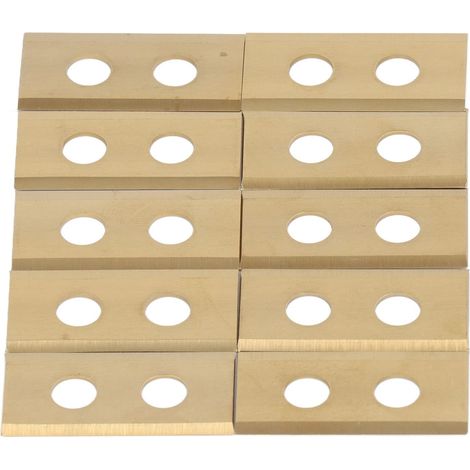 Lot 30 lames tondeuse rechange – acier inoxydable titane