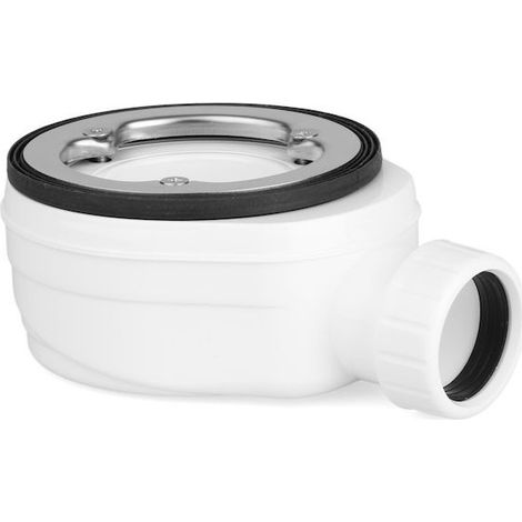 Siko – Siphon de douche 90mm – Tuyau DN40 – Matière ABS – Pour receveur de douche Multi – Installation facile et rapide (1/3)