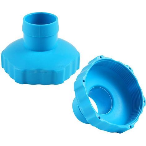 Adapter B für Poolskimmer (ohne Schlauch), kompatibel mit Intex 25016 Aufstellpools (2er-Pack) (1/4)