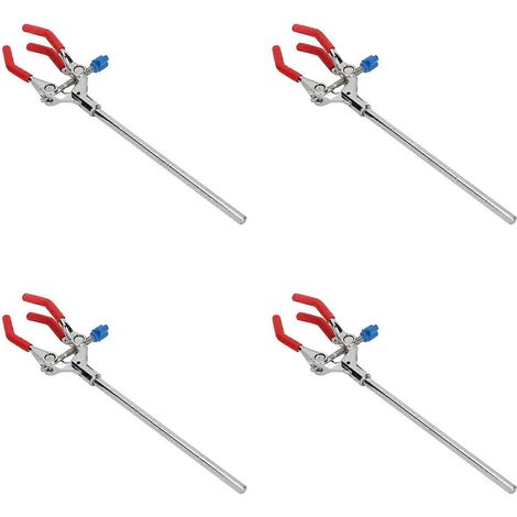 28 cm lange, dreizinkige Multifunktionsklemme mit Gummikopf für Kondensatorbecher. (1/5)