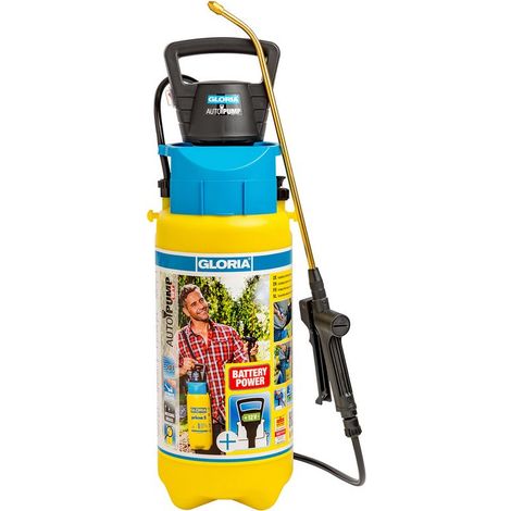 Pulverizador eléctrico amarillo Gloria AutoPump 5L (1/4)