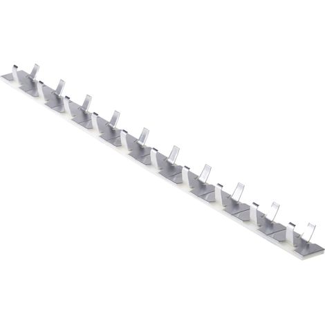 Clip serre-câbles auto-adhésif, Ø max 6mm en Aluminium ( Prix pour Boîte de 250 )