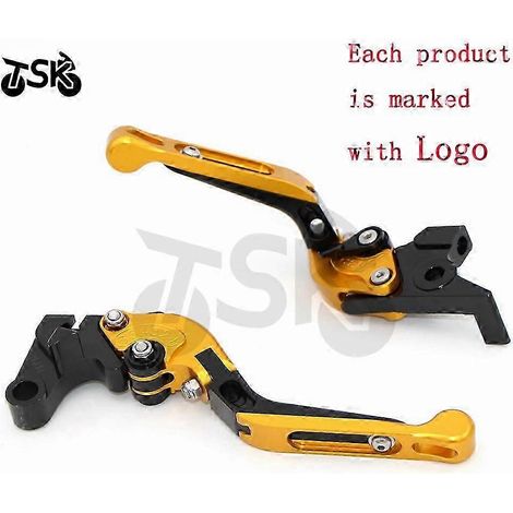 Levier de frein et d'embrayage pliable/extensible CNC avec logo, 20 couleurs, pour moto Kawasaki Z1000 SX Z1000SX Tourer 2017 (T) (1/5)
