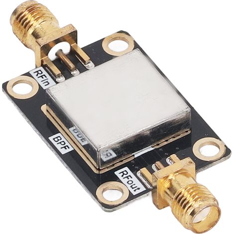 Filtre Passe-Bande 50 Ohms pour Radio Amateur SDR, Faible Perte d'Insertion, Interface SMA (1/5)