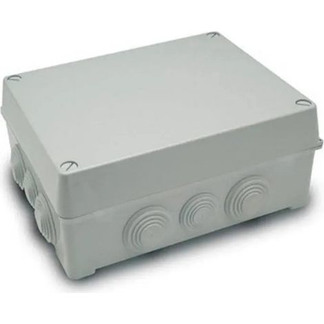 Caja superficie con conos no halógenos 240x310x125 tapa tornillo IP55 Famatel 3015