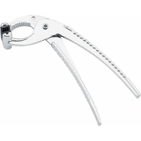 Professional kitchen tongs, food tongs for hot oven dishes, zinc alloy tongs for upscale serving platters (1/5)