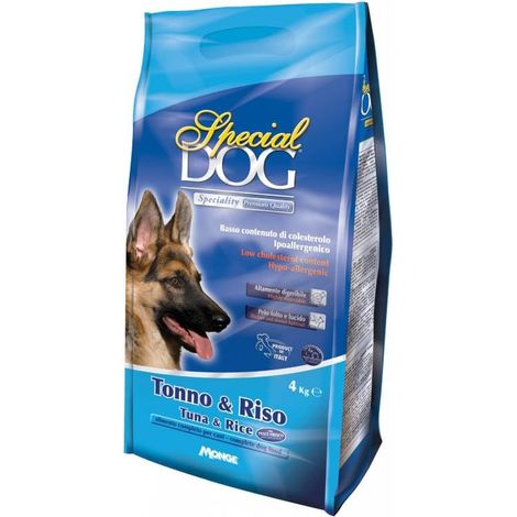 CROCCHETTE PER CANI 'SPECIAL DOG' tonno e riso - kg 15 - MONGE