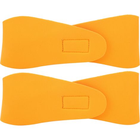 Set mit 2 wasserdichten Ohrbügeln für Yoga, Tauchen und Sport (orange). (1/5)