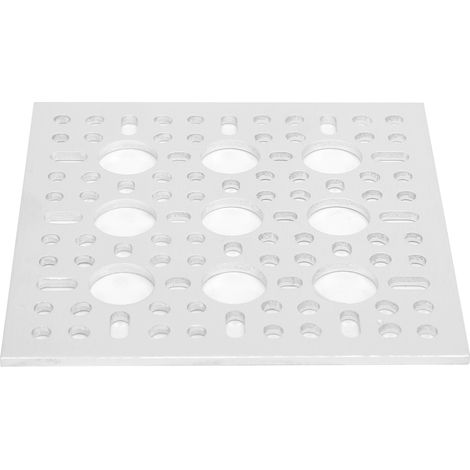 Panneau de grille en aluminium pour mur, motif d'affichage, composant de contrôle industriel 3123‑0096‑096 (1/5)
