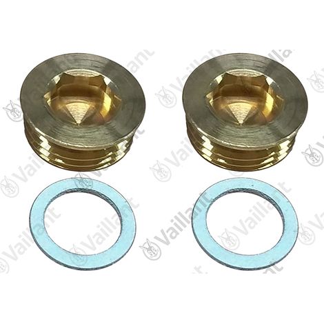 VAILLANT Stopfen, Set a 2 St. VC 10+15+20+25+30 CS/1-5 R1 u.w. Vaillant-Nr. , 0020052070 (1/3)