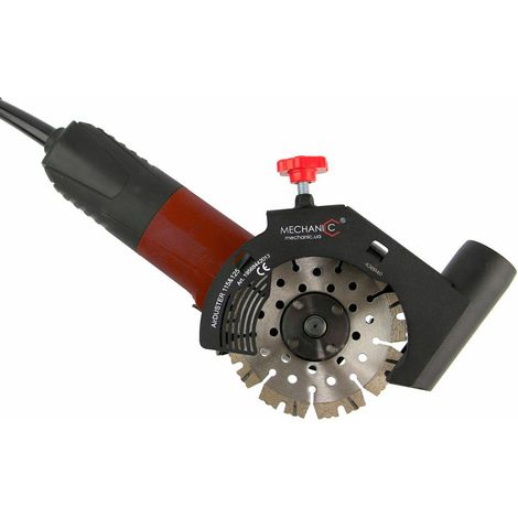 Mechanic Air Duster - Winkelschleifer für Dunstabzugshaube (125 mm, 230 mm, Winkel, 125 mm)