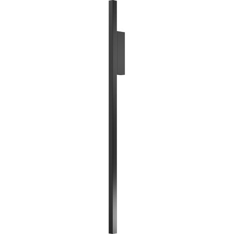 Maytoni Halo Lampada da parete moderna a LED integrata nera 520lm paralume bianco (1/2)