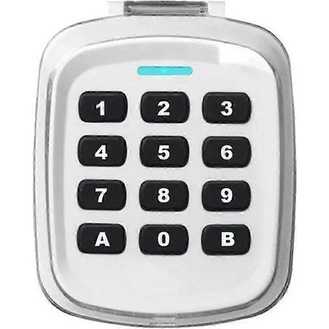 Clavier sans fil multifréquence 280-868 MHz pour porte de garage et portail - Télécommande à code (1/5)
