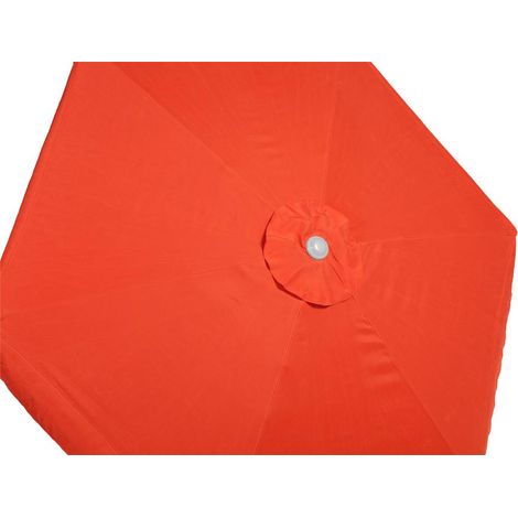 Schirm Ø 180cm 38mm Rohr terracotta Aluminium/Textil
