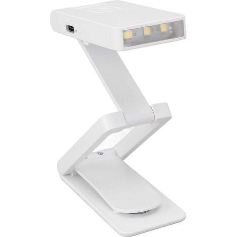 Lampe Bureau LED, 3 Couleurs Étape sans Livre Pliable (1/5)