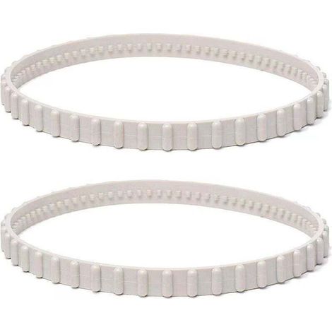 Courroie d'entraînement RCX23002 pour nettoyeur de piscine Hayward pour nettoyeur de piscine Aquavac Tiger Shark et SharkVac. 2 pièces