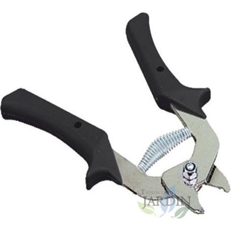 Grapadora manual latón 10x1,5x19 cm ideal para trabajos de sujeción y jardinería (1/3)