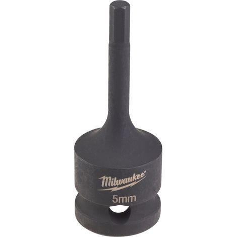 Chiave a bussola Milwaukee hex 5 impatto 67 mm acciaio cromo