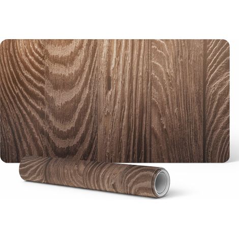 Alfombrilla de escritorio para artistas gr谩ficos y dise帽adores, con vetas de madera, 90x45 cm.