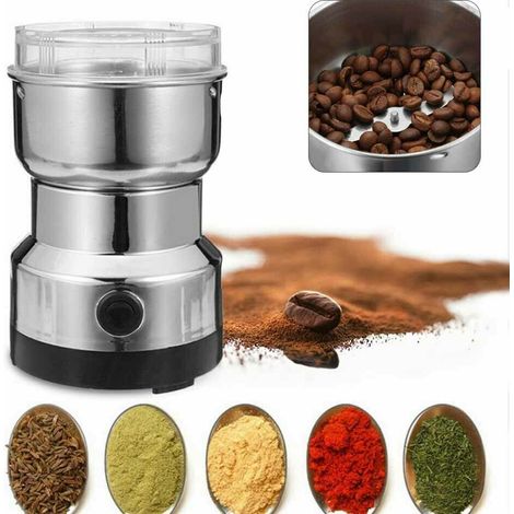 FLITI Electric Coffee Grinder 200W Stainless Steel 17.5x10.5cm Silver (1/5)