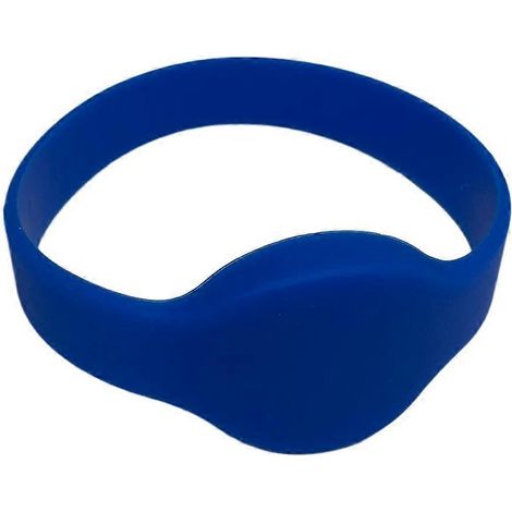25 bracelets bleus à capteur de proximité 26 bits, compatibles ISOProx, adaptés à divers systèmes de contrôle d'accès. (1/5)