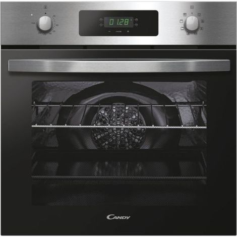 Candy Idea FIDC X605. Dimensione del forno: Media, Tipo di forno: Forno elettrico, Capacità interna forno totale: 65 L. Posizionamento dell'apparecchio: Da incasso, Colore del prodotto: Acciaio ino... (1/5)