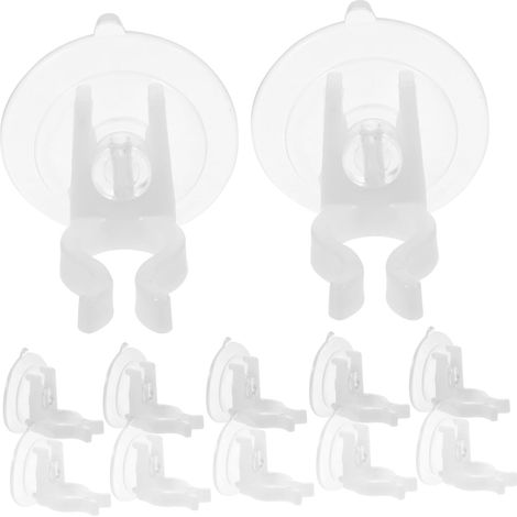 12 Pièces Support Ventouse pour Bougies Électriques sans Flamme Accessoire Transparent pour Fenêtre Fixation Stable et Facile à Installer Compatible avec Lampes à Bougie LED