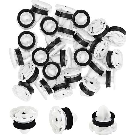 Clips de Fixation Attaches Garniture Universal Retenue Vehicle Rivets en Plastique pour Auto Voitures Panneaux de Portes (1/5)